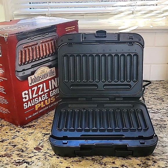 Johnsonville Kitchen Johnsonville Sizzling Sausage Grill Plus 3 In